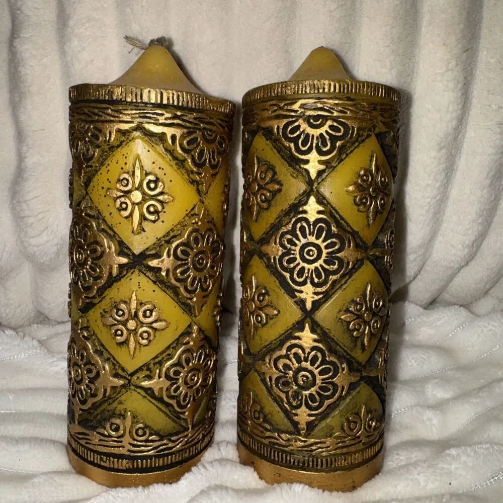 Vintage The Radiant Originals - Original Sculpture Candle - Yellow - Hong Kong